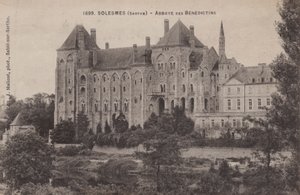 Solesmes, Sarte, Abbazia dei Benedettini da French Photographer