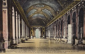 La Sala degli Specchi, Palazzo di Versailles da French Photographer