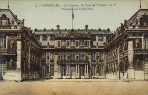 Corte di marmo, Palazzo di Versailles