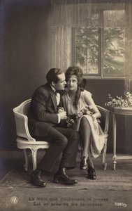 La mano che premo dolcemente è una confessione del mio amore da French Photographer