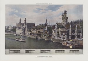 La riva destra della Senna durante l