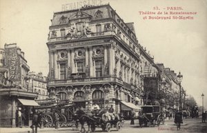 Théâtre de la Renaissance e Boulevard St Martin, Parigi da French Photographer