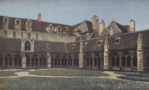 Treguier, Chiostro, Vista interna da French Photographer