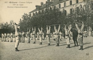Truppe in addestramento a Orleans