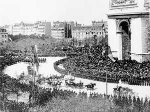 Visita dello Zar Nicola II a Parigi, 1896 da French Photographer
