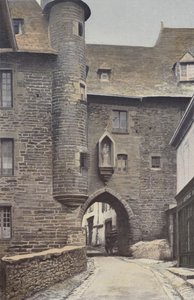 Uzerche, Vecchia Porta della città, Lato dell