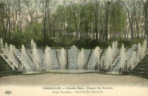 Versailles, Grand Eaux, Boschetto di Rocailles