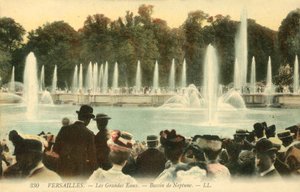 Versailles, Les Grand Eaux, Bacino di Nettuno da French Photographer