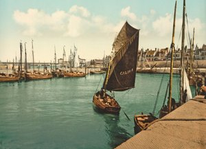 Veduta del porto di Calais da French Photographer