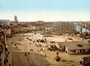 Veduta del porto di Dunkerque da French Photographer