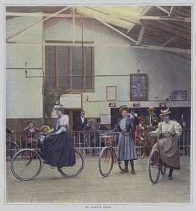 Donne cicliste da French Photographer