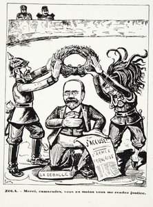 Zola - Grazie, compagni, almeno voi mi rendete giustizia, da Histoire de la Troisieme Republique, Vol. I, l