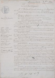 2° documento contrattuale relativo a La Comédie Humaine tra Honoré de Balzac (1799-1850) e Hetzel, Paulin, Dubochet e l