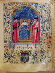 AE 523 Illustrazione dal Livre Ferre della Cour des Comptes da French School