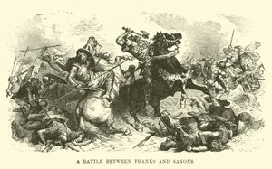 Battaglia tra Franchi e Sassoni