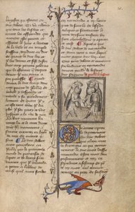 Una battaglia tra Wankelin de Ferreres e Hugo de Montfort, c.1400-15 da French School