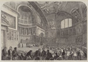 Una Recente Seduta del Senato Francese da French School