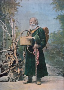 Un pellegrino russo, inizio XX secolo da French School