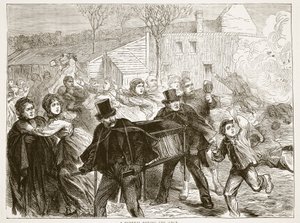 Un funerale durante l