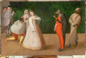 Una rappresentazione della Commedia dell