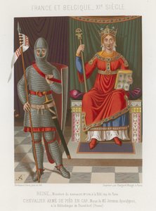 Una regina e un cavaliere da French School