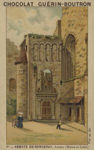 Abbazia di Ronceray, Angers, Maine-et-Loire da French School