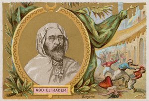 Abd-el-Kader che guidò la lotta islamica contro l