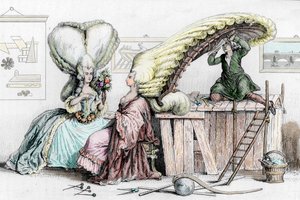 Accademia di parrucchieri, Rue de Coiffure, illustrazione da 
