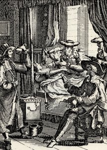 Atto II del pezzo teatrale "L