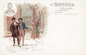 Atto Terzo, La Bohème da French School