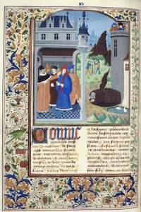 Boccaccio osserva la tortura, da 