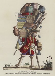 Admire la Force, 1721 da French School