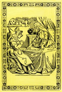 Narratore di avventure. Copertina della chiave dei sogni. Immagine di Epinal. XIX secolo. da French School