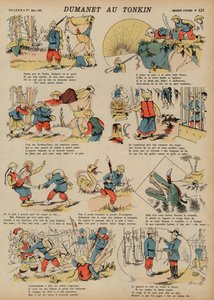 Avventure di Dumanet, un soldato francese, a Tonchino da French School