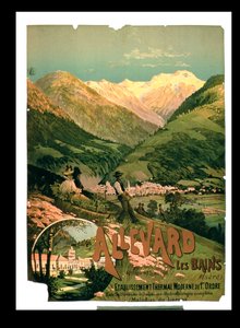 Pubblicità per Allevard Les Bains, Isère da French School