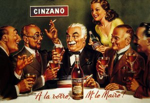 Pubblicità per Cinzano Blanc da French School