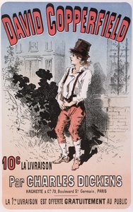 Pubblicità per David Copperfield di Charles Dickens, 1884 da French School