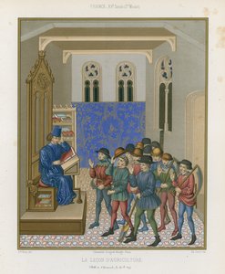 Lezione di agricoltura da French School