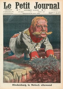 Albert von Hindenburg da French School
