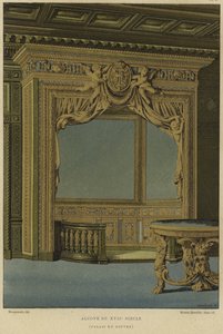 Alcova, Palazzo del Louvre, Parigi, XVII secolo