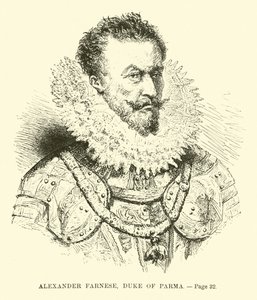 Alessandro Farnese, Duca di Parma da French School