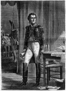 Alexandre Berthier (1753-1815), principe di Neuchatel e maresciallo di Francia (incisione) - Ritratto di Louis Alexandre (Louis-Alexandre) Berthier (1753-1815), principe di Neuchatel, maresciallo di Francia - in "Histoire de l