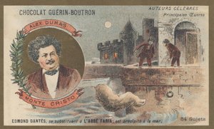 Alexandre Dumas (1802-1870), scrittore francese, autore di 