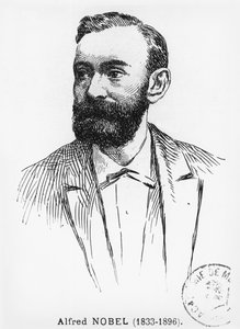 Alfred Nobel (1833-96) da French School