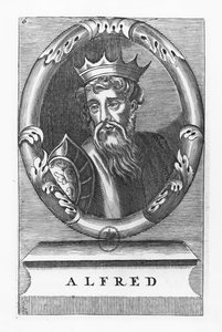 Alfredo il Grande (incisione) da French School