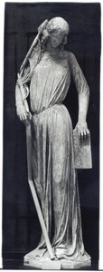 Figura allegorica della Sinagoga, dal portale del transetto sud della cattedrale, c.1230 da French School