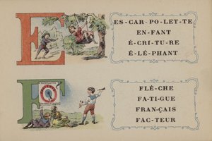 Alfabeto De La Phosphatine Falieres da French School