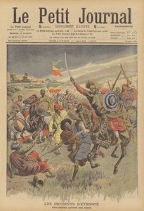 Un capo abissino guida un