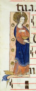 Un apostolo, possibilmente San Giovanni, c.1320 da French School