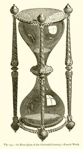 Clessidra del XVI secolo, lavoro francese